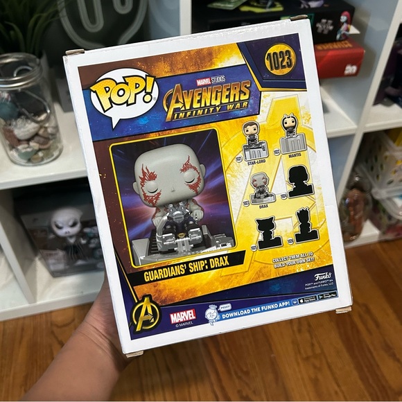 Pop! Marvel: Guardians Ship: Drax (Walmart Exclusive) - Picture 3 of 4